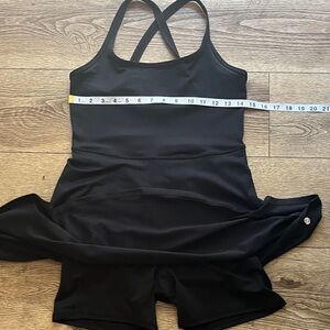 Zella Black Athletic dress with shorts